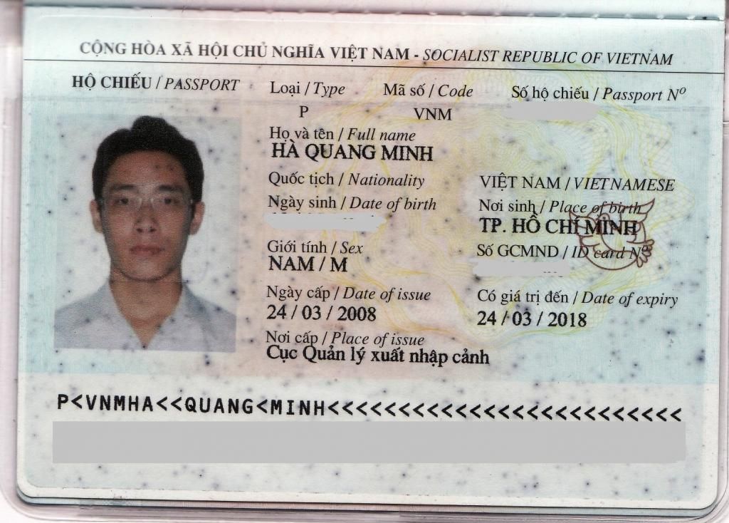 [Nhờ Tư Vấn] Vấn đề đổi passport