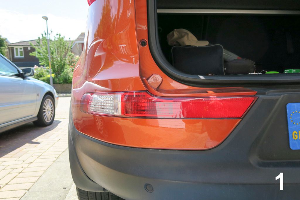 Replacing a Kia Sportage rear indicator bulb Kia Owners Club Forum