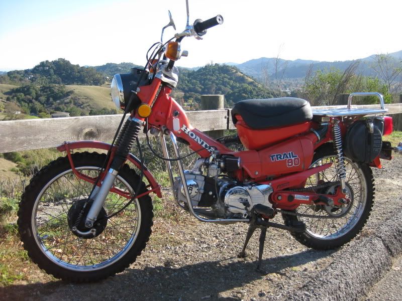 '79 CT90 with 140cc pit bike