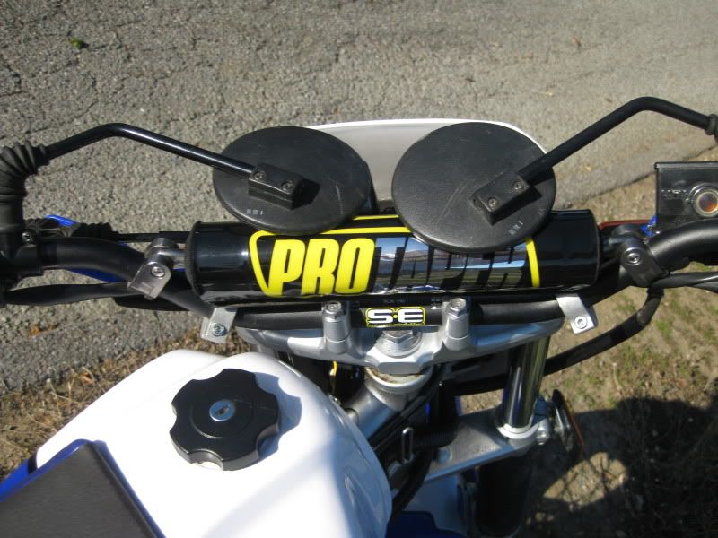 TW200 Protaper Handlebar And Folding Mirrors Photo by highsierrabear