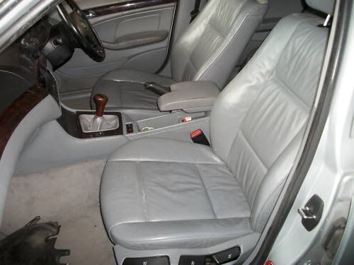 Bmw grey leather interior