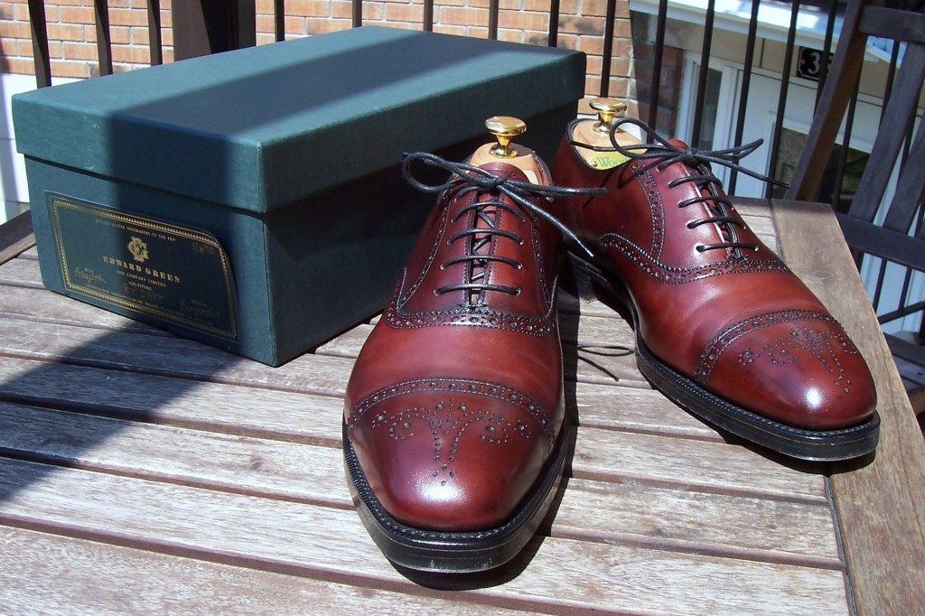 Edward Green Asquith Burgundy 888 last size 8.5/9D