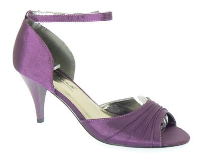 Anne Michelle Shoes on Purple Satin Wedding Shoes Of New Shoes Gallery