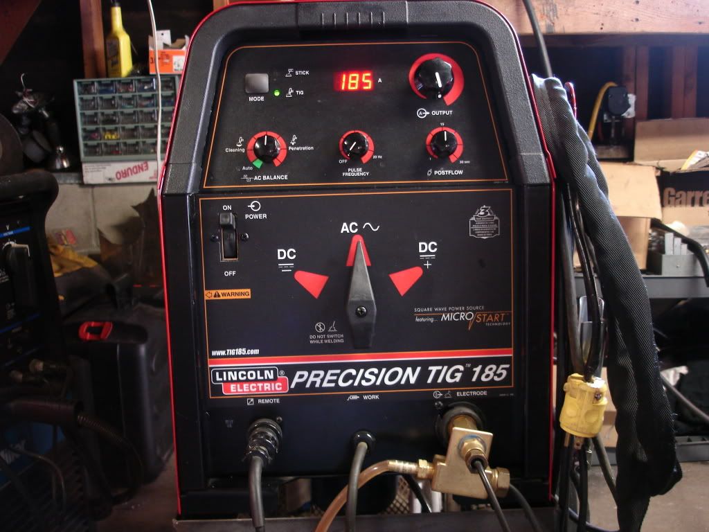 Lincoln Precision TIG 185 (with water cooler!) Toyota Forum