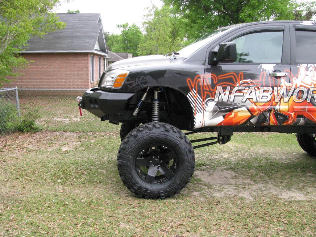 Road armor bumpers for nissan titan #4
