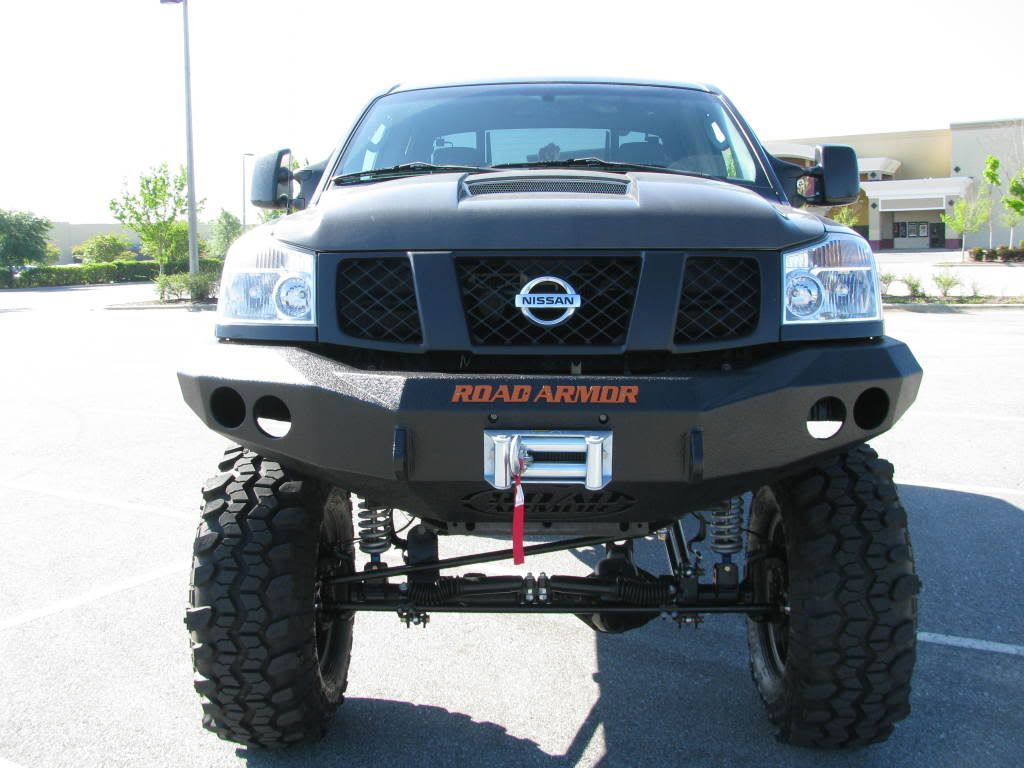 Road armor bumpers for nissan titan #10