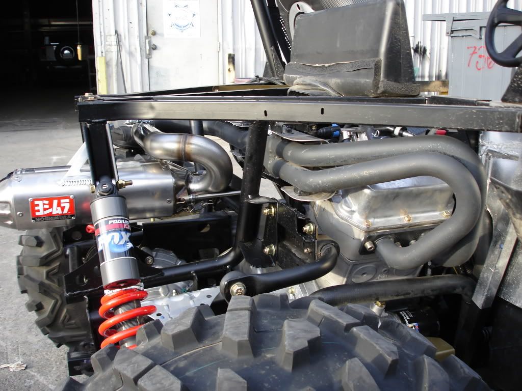 Yoshimura muffler on RZR S Polaris RZR Forum RZR