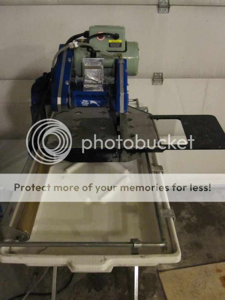 Blue Mk101 Pro24 Wet Tile Saw? Tiling Contractor Talk