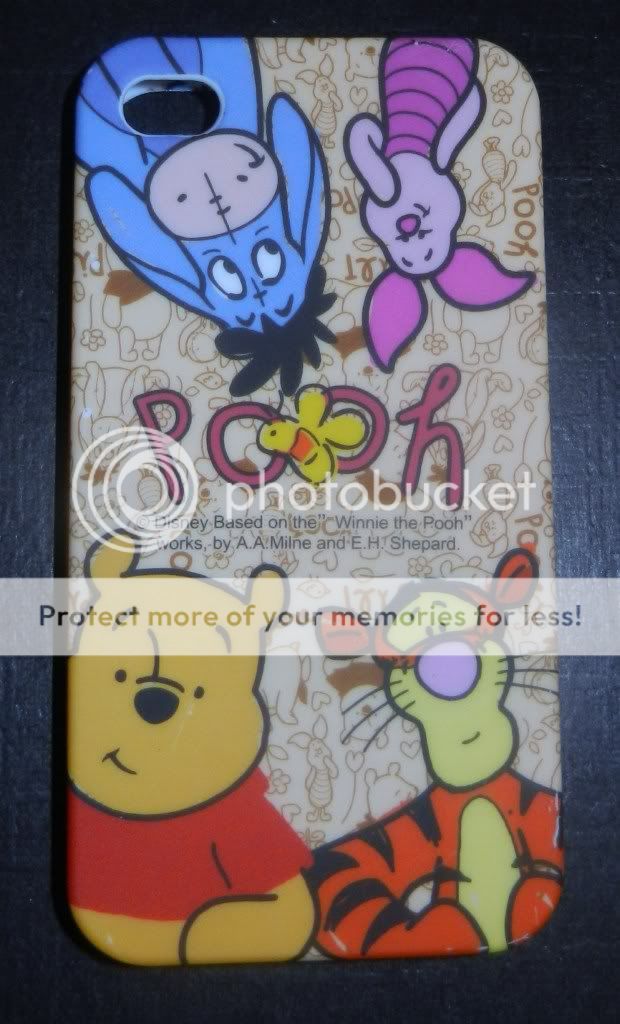 Apple iPhone 4G/ iPhone 4S Disney Winnie the Pooh & Friends Silicone 