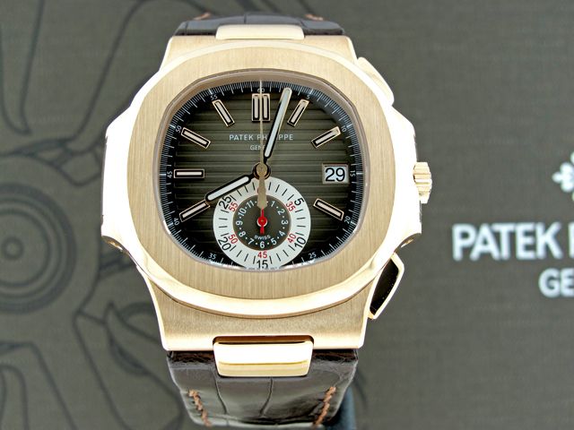 PATEK PHILIPPE NAUTILUS 5980 R 18K ROSE GOLD 5980R-001 | eBay